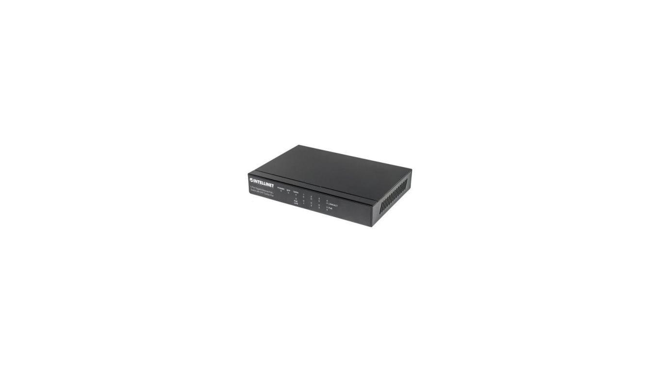 Switch Gigabit 5-portowy PoE+ ze slotem SFP Combo