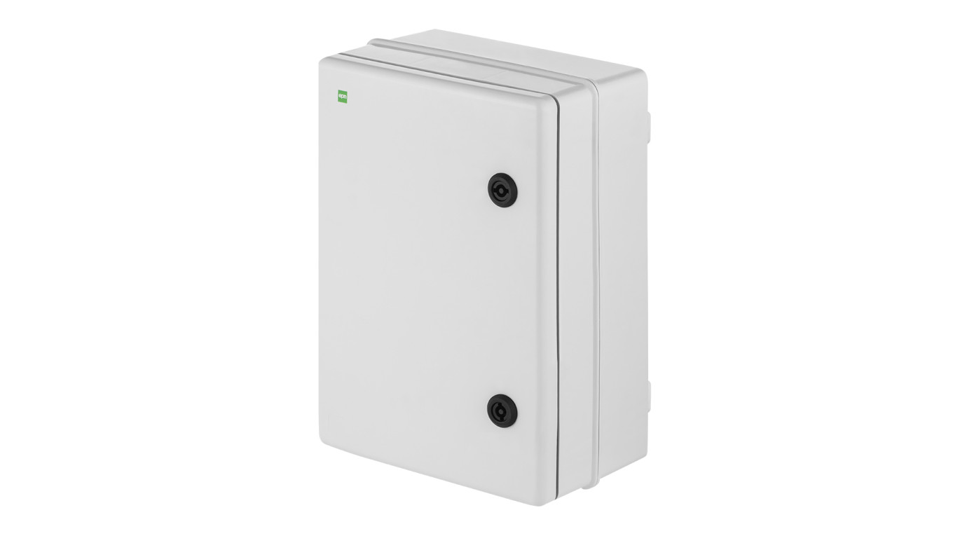 INDUSTRIAL Szafka rozdzielcza hermetyczna SR2 252x352x162mm 400V IP65 szara RAL7035 2754-00