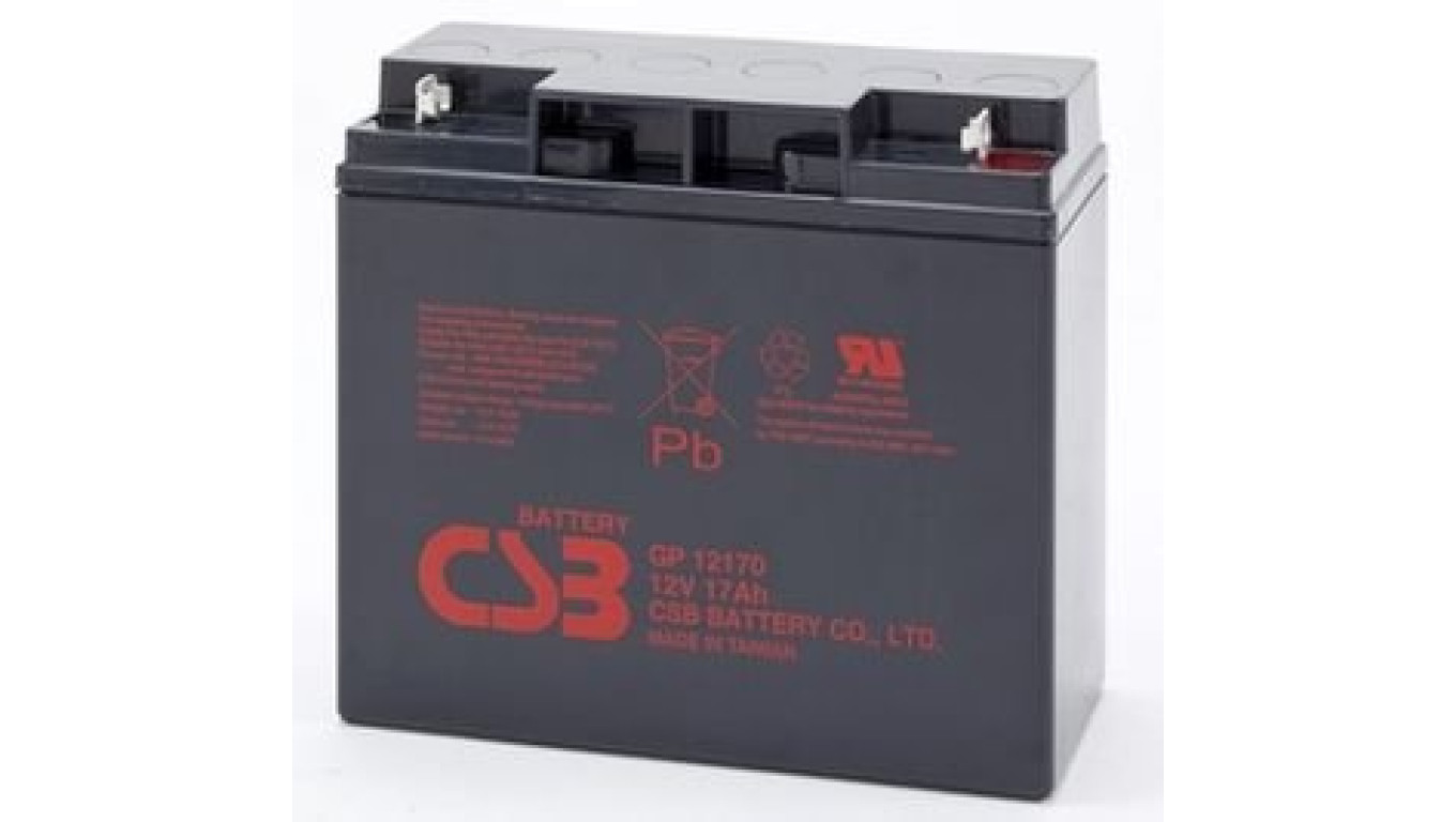Akumulator AGM bezobsługowy CSB 12V 17Ah GP12170B1