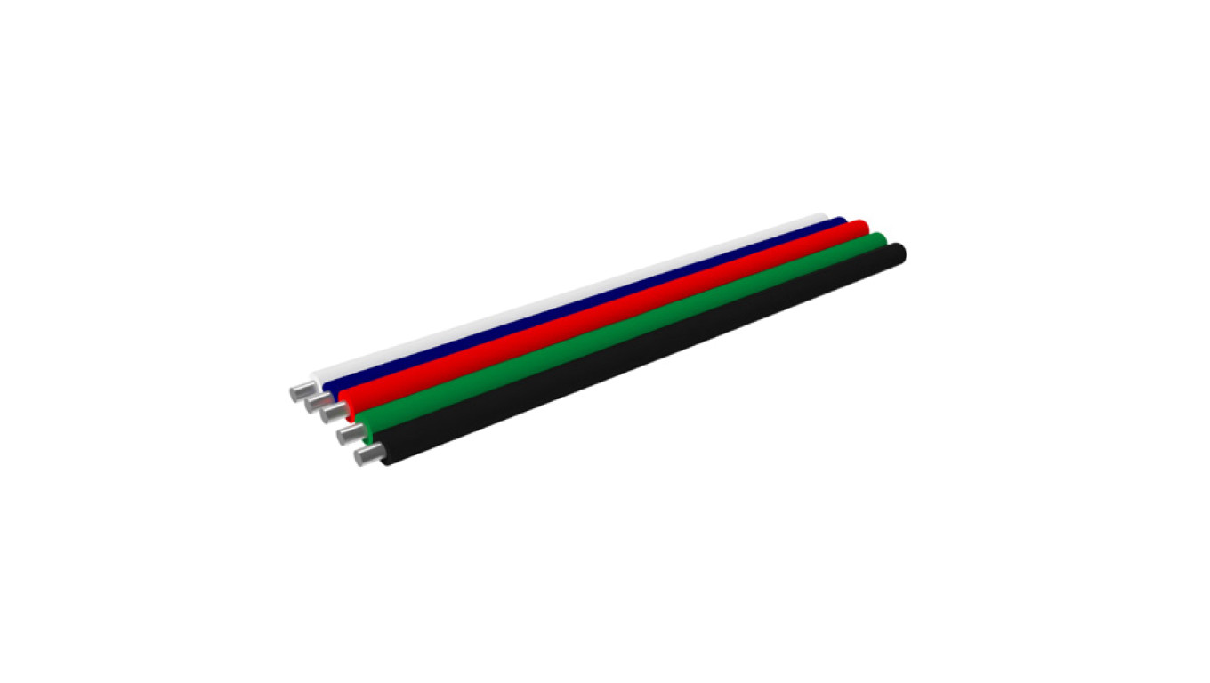 Przewód RGBW TLWY 5x0.50 TLWY5050 (1 metr)