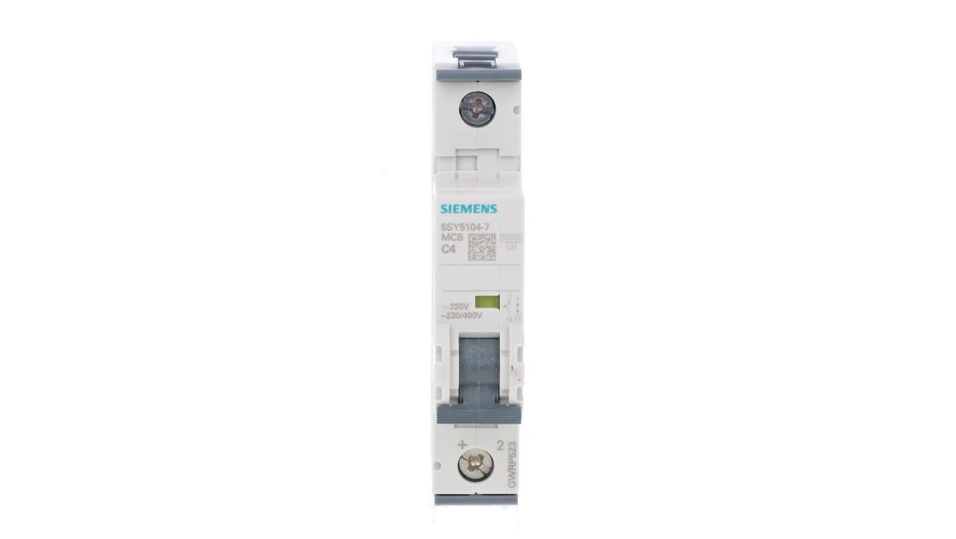 Wyłącznik nadprądowy 1P C 4A 10kA 220V DC 230V AC SENTRON 5SY5104-7