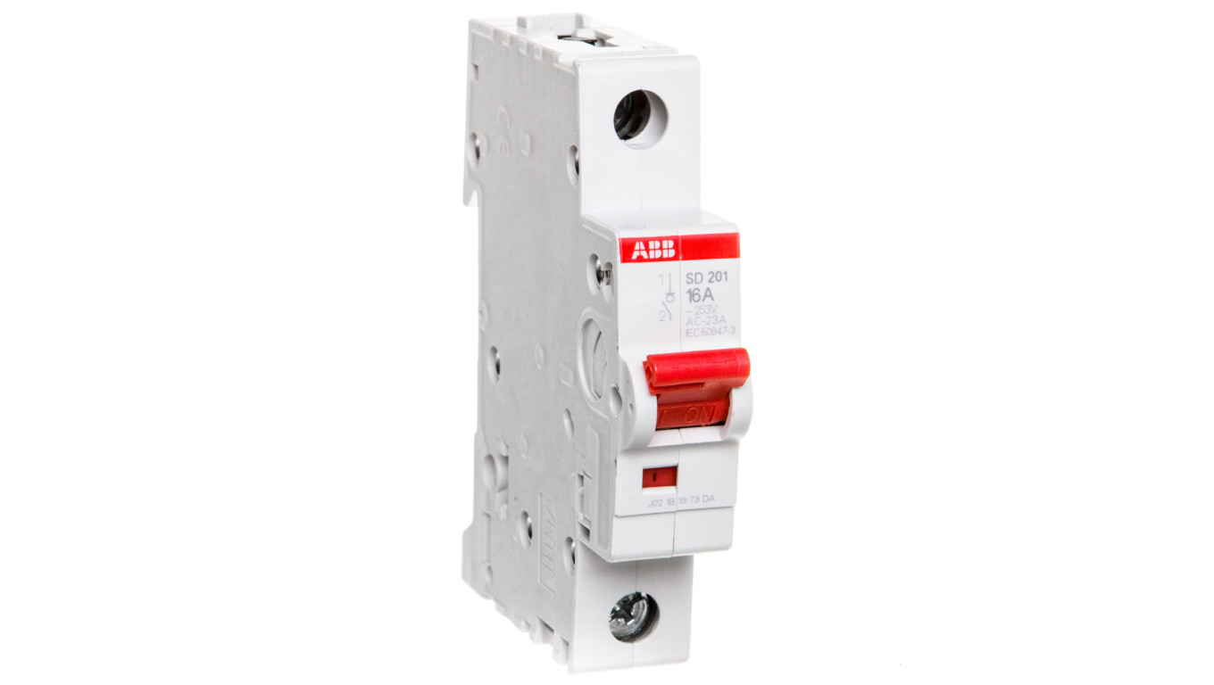 Rozłącznik modułowy 16A 1P SD201/16 2CDD281101R0016