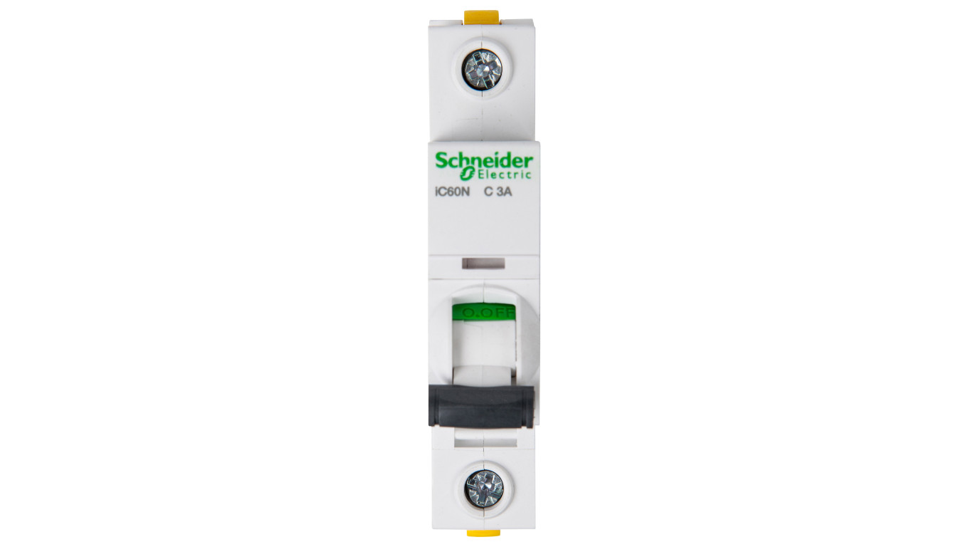 Wyłącznik nadprądowy 1P C 3A 6kA AC iC60N-C3 A9F04103