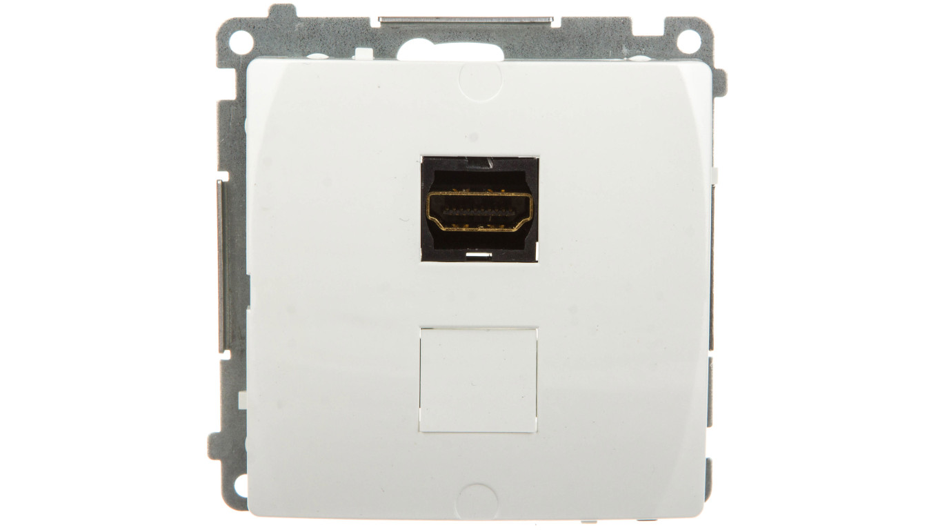 Simon Basic Gniazdo HDMI białe BMGHDMI.01/11