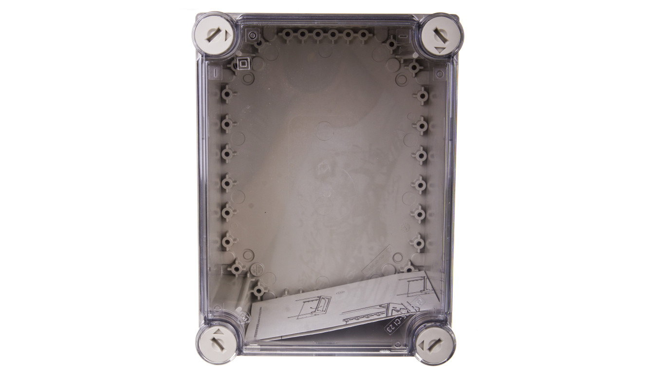 CARBO-BOX IP55 Gehäuse 158x118x80 Mm – OB-1/TH35, Für Hutschiene Und Co.