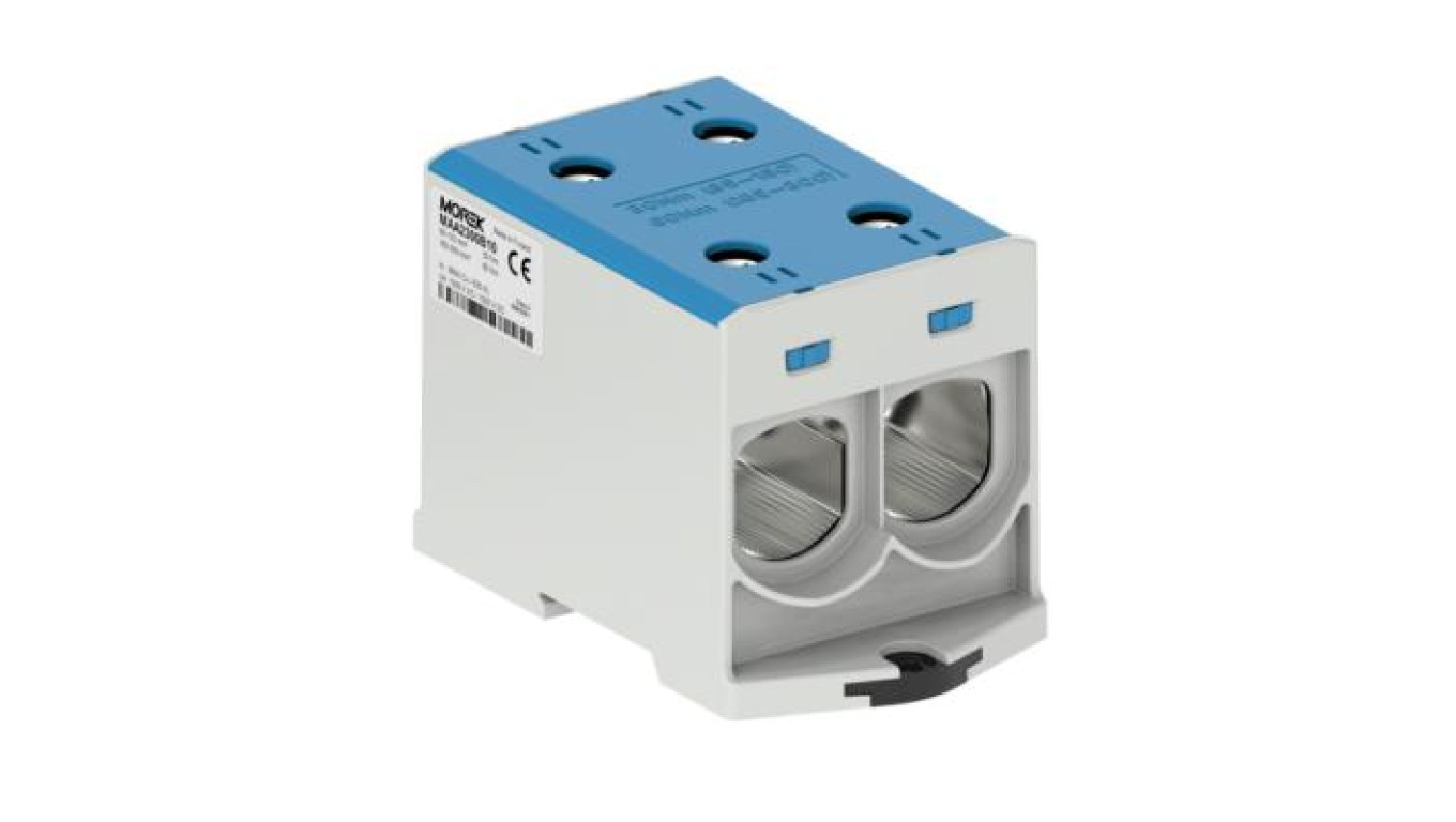 Złączka 300-2 niebieski 2xAl/Cu 95-300mm² 1000V AC/1500V DC Zacisk uniwersalny MAA2300B10