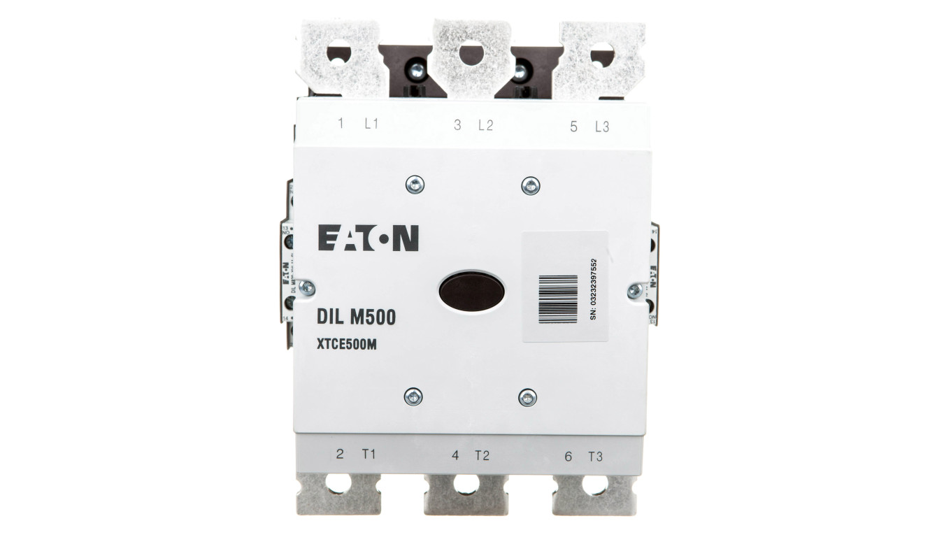 Stycznik mocy 500A 3P 110-250V AC/DC 2Z 2R DILM500/22(RA250) 208213