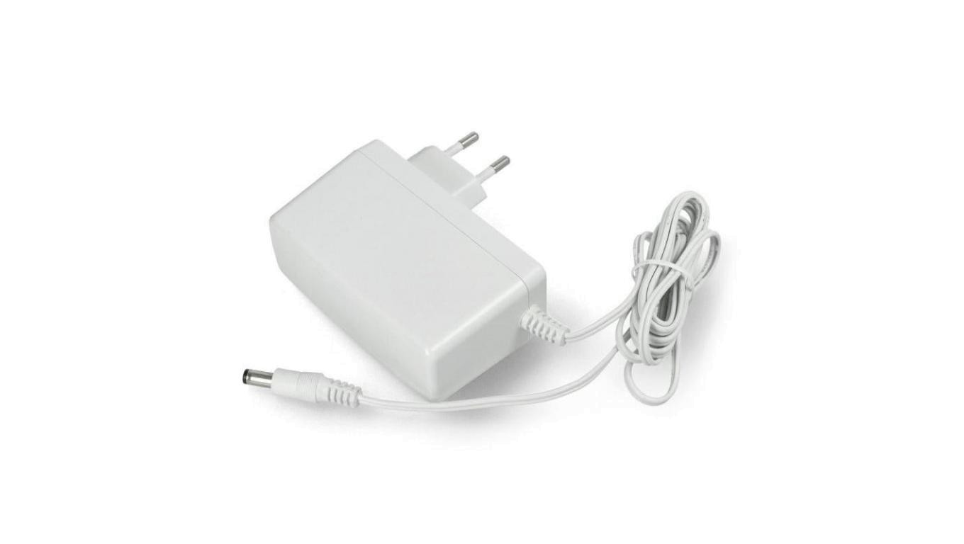 Zasilacz wtyczkowy 15W 1,25A 12V DC ip20 2,1/5,5 POSC12125A-WH