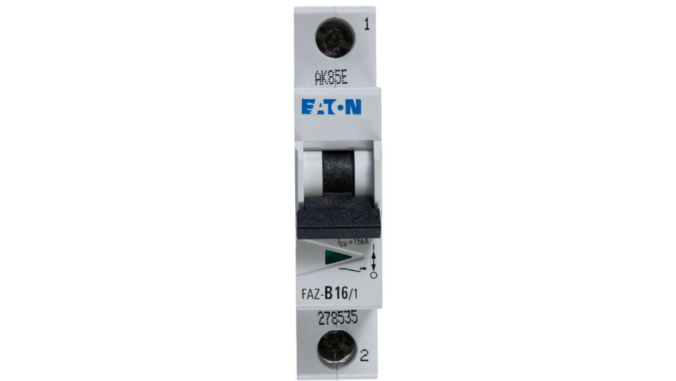 Wyłącznik nadprądowy 1P B 16A 15kA AC FAZ B16/1 278535