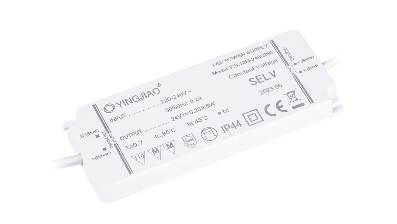 Zasilacz stałonapięciowy LED Yingjiao YSL12M 24V 0,25A 6W