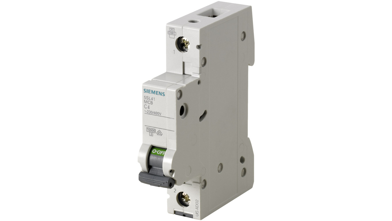 Wyłącznik nadprądowy C4A 230/400V 10kA 1P 5SL4104-7