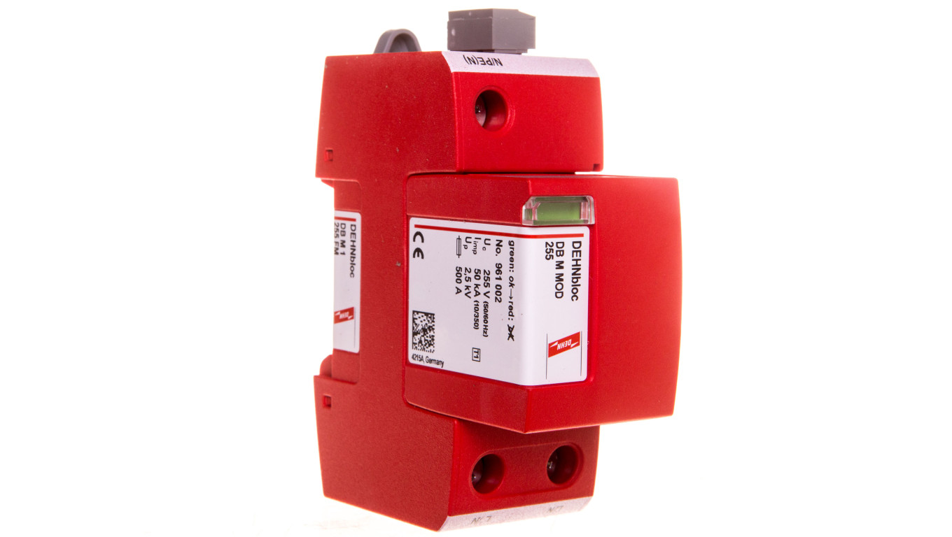 Ogranicznik przepięć Typ T1 1P 50kA 2.5kV DEHNbloc M 255 FM 961125