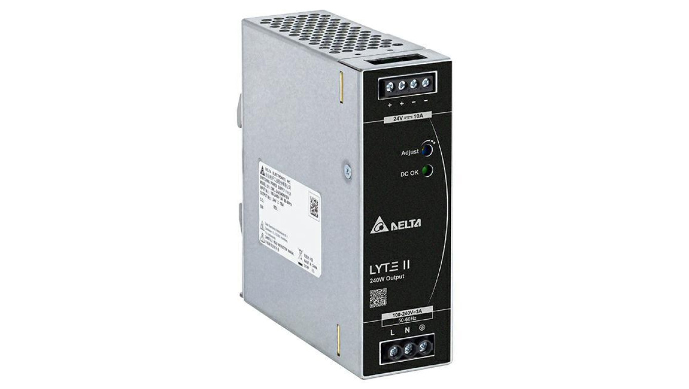 Zasilacz na szynę DIN 24V 240W 10A z przekaźnikiem seria Lyte II DRL-24V240W1EN