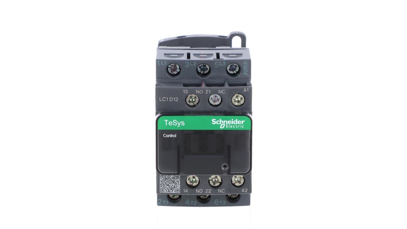 TeSys Deca Stycznik mocy 12A 3P 220V AC 1Z 1R LC1D12M7