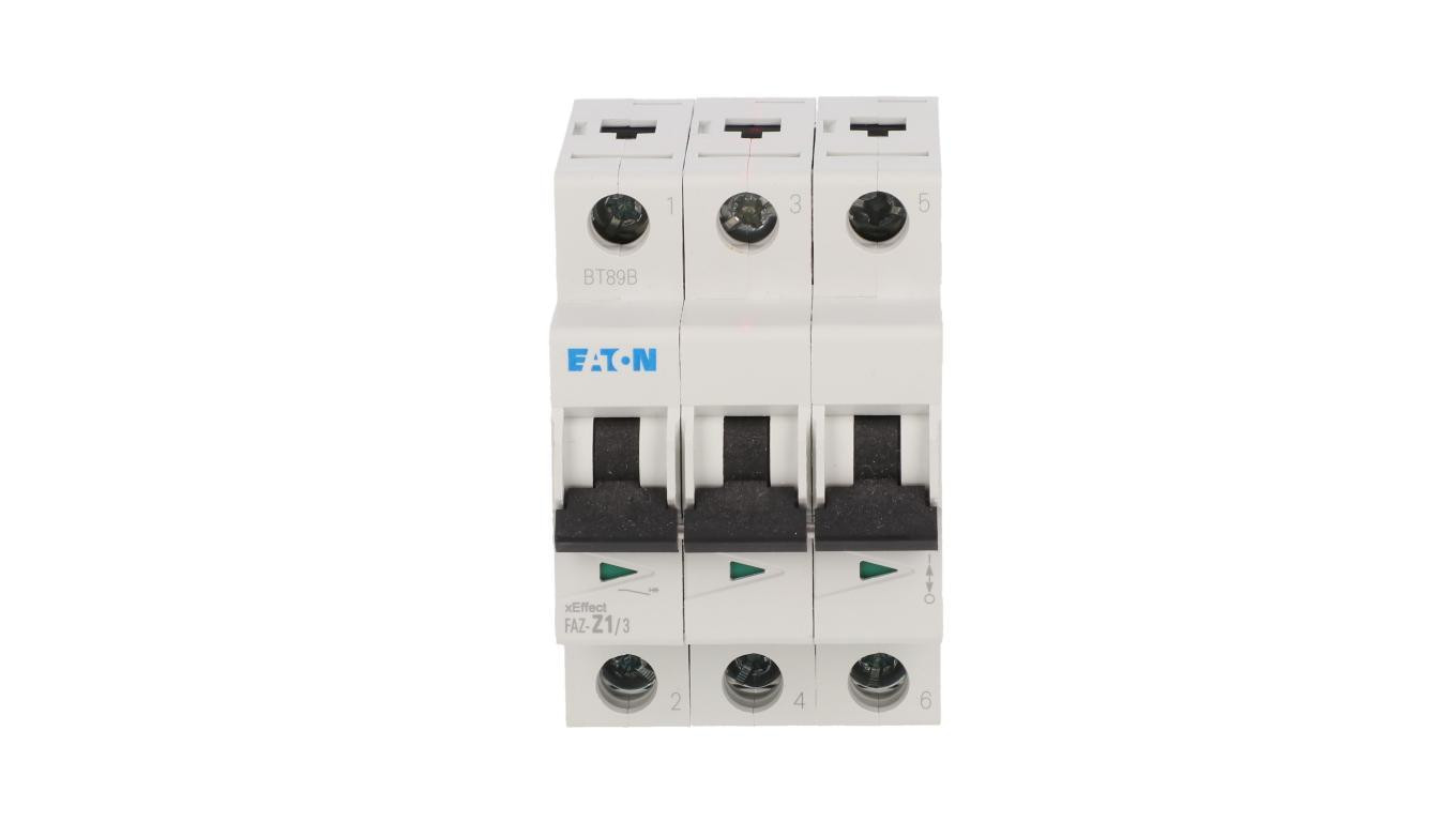 Wyłącznik nadprądowy 3P Z 1A 10kA AC FAZ Z1/3 278919