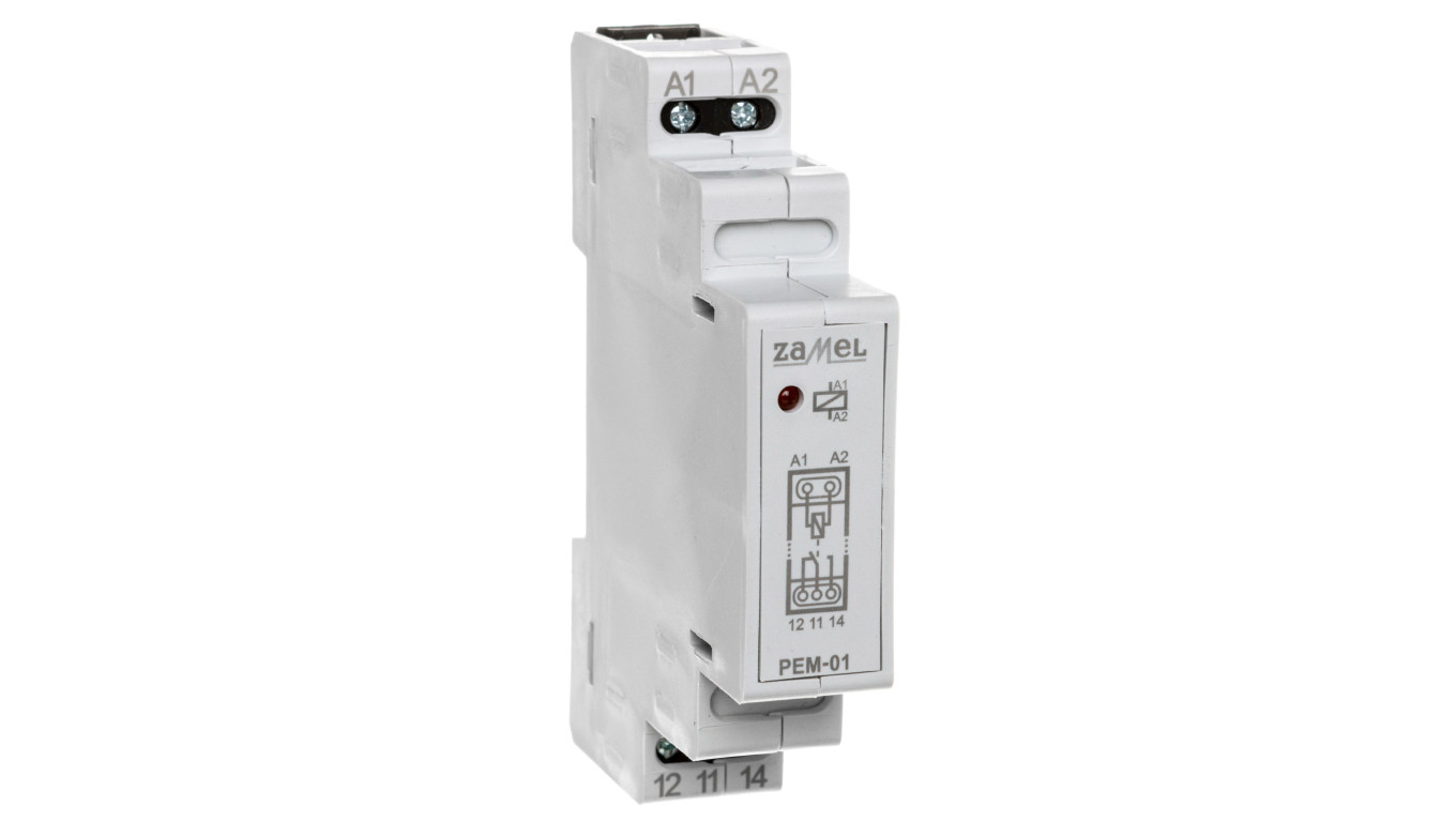 Przekaźnik eletromagnetyczny 230V AC/DC 16A PEM-01/230 EXT10000094
