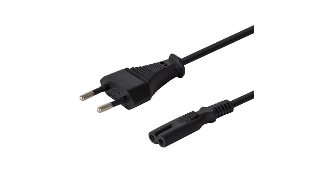 Kabel SAVIO CL-105 (2-Pin - Euro 3m kolor czarny)