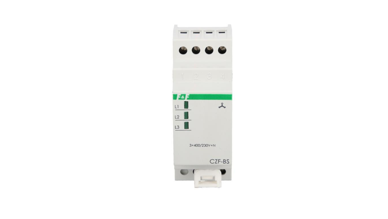 Przekaźnik zaniku i asymetrii faz 10A 1P 4sek 55V CZF-BS