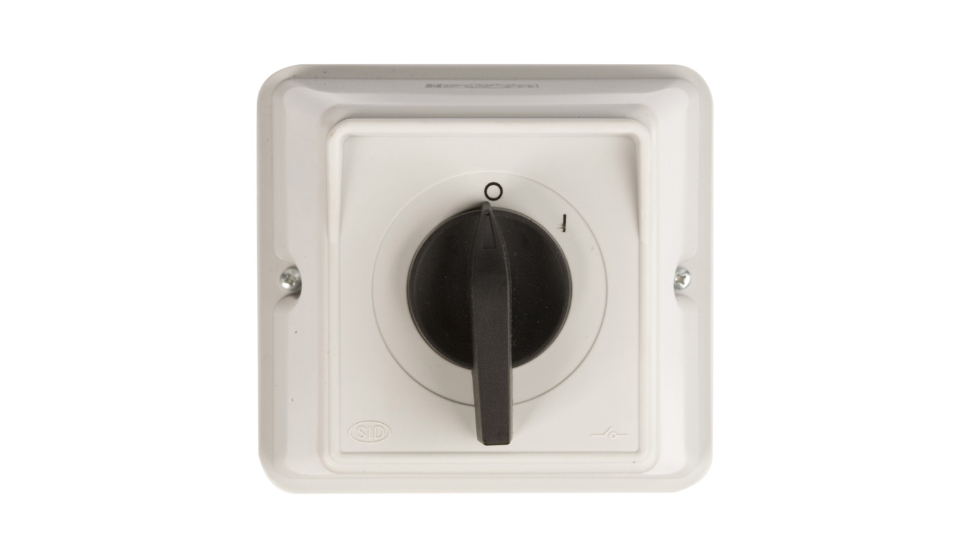 Łącznik krzywkowy 0-1 3P 100A IP44 ŁK 100-13 w obudowie 910701