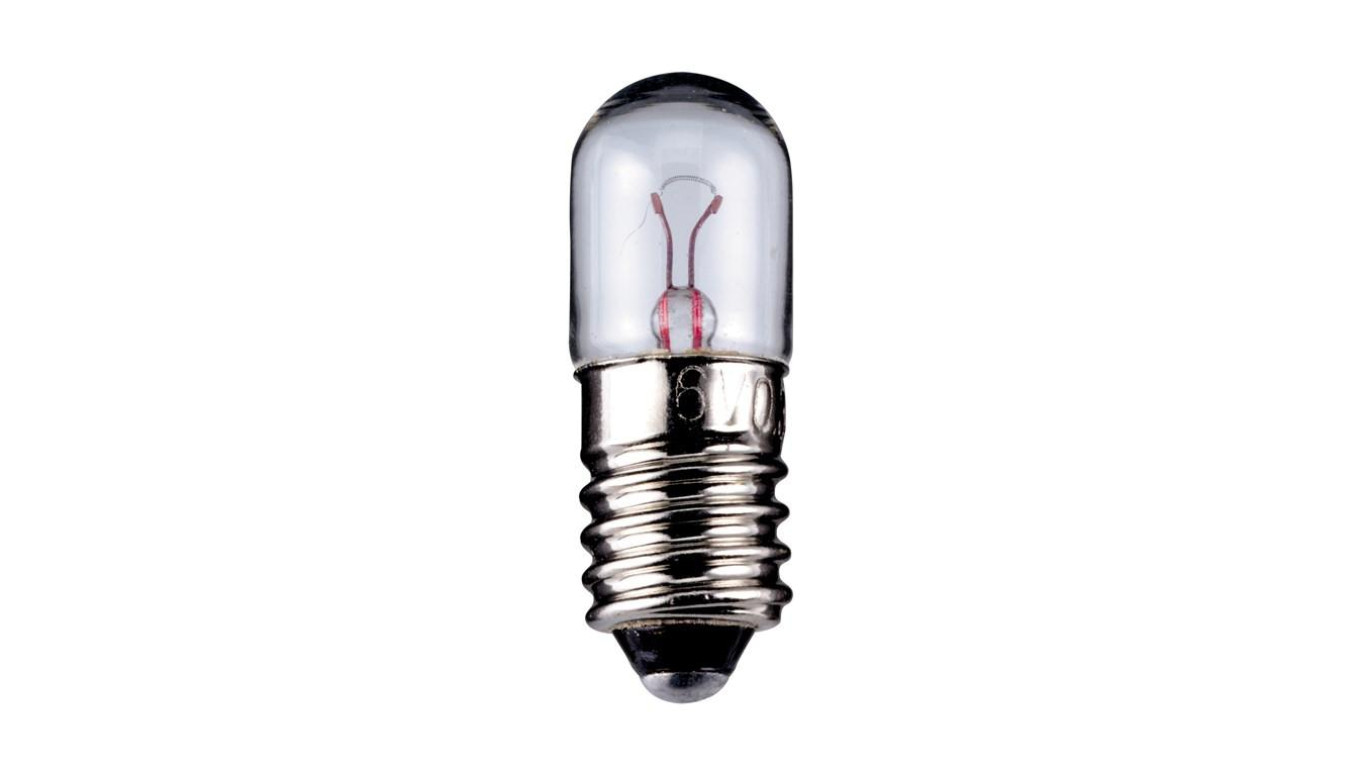 Żarówka miniaturowa rurkowa, 1,2 W - Pobór mocy 1.2 W