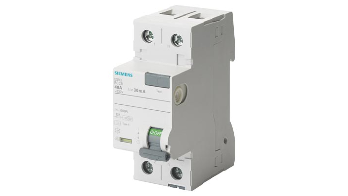 Wyłącznik różnicowoprądowy 2P 25A 30mA 230V typ F 5SV3312-3