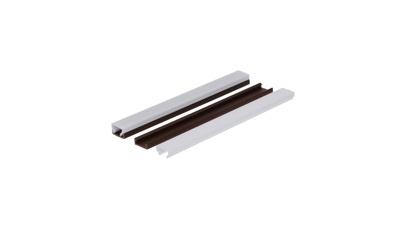 Profil led PCV Standard 15x10 2m brązowy ML