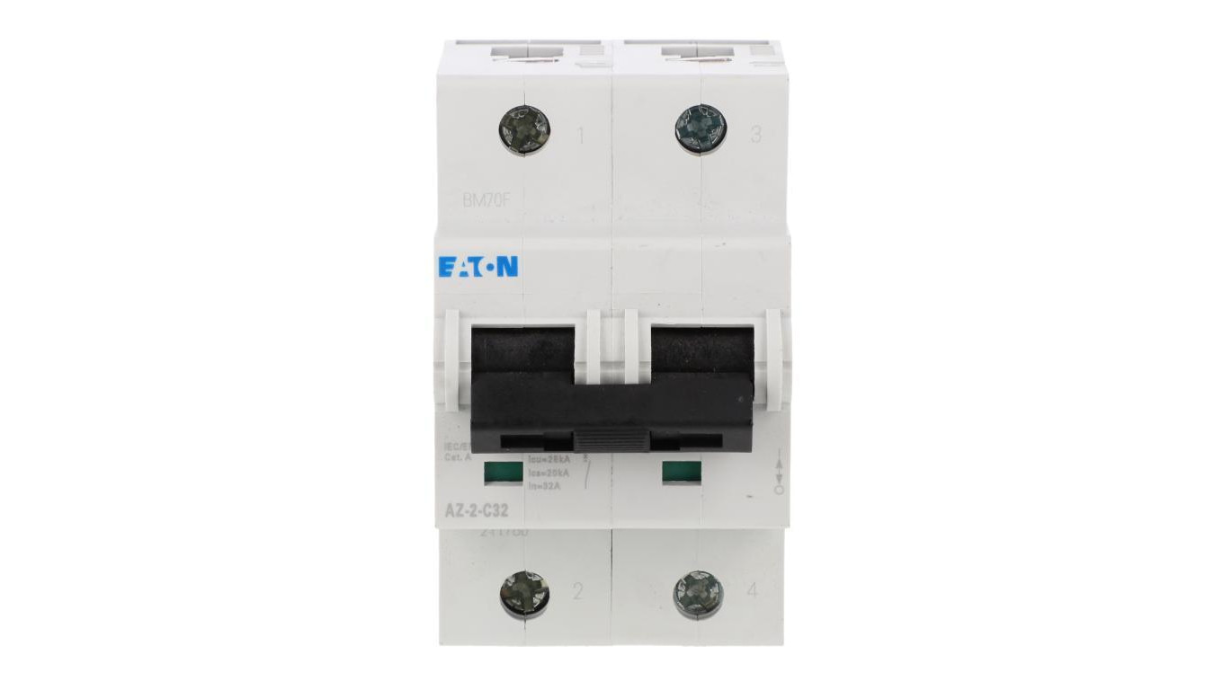 Wyłącznik nadprądowy 2P C 32A 25kA AC AZ-2-C32 211780