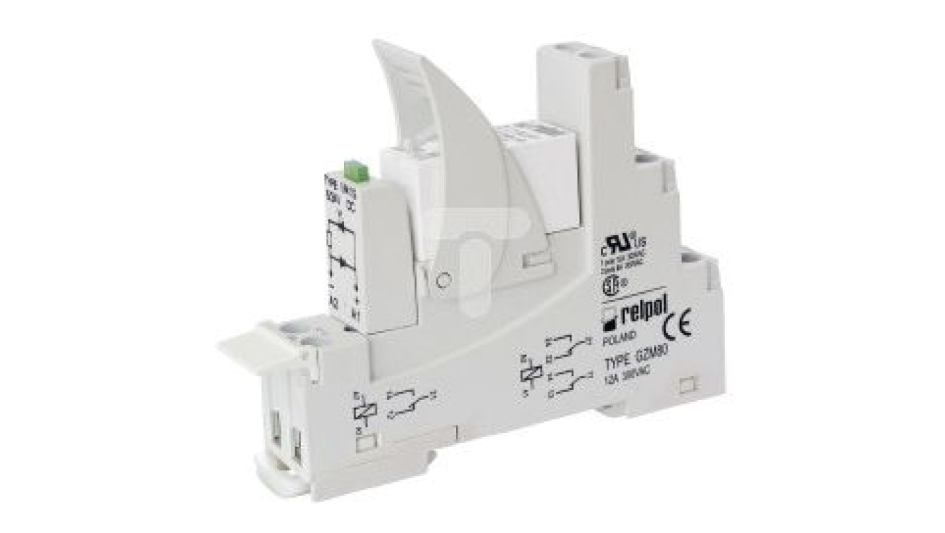 Przekaźnik 2P 8A 24V DC AgNi PI84-024DC-M41G-TS-2012