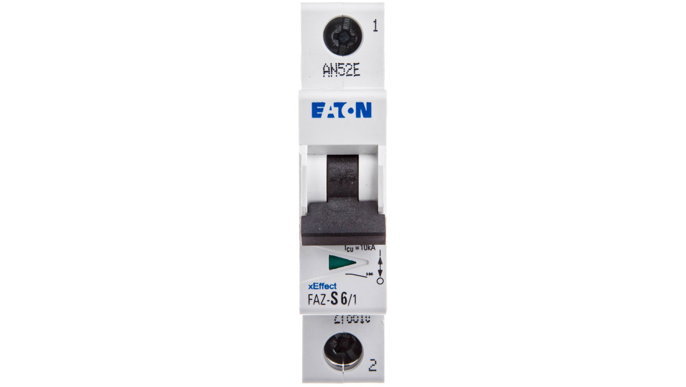 Wyłącznik nadprądowy 1P S 6A 15kA AC FAZ S6/1 278610