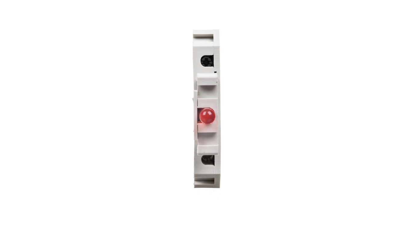 Złączka szynowa gwintowa z sygnalizacją bezpiecznika 2,5 mm² ZUB1-2.5D 13202982