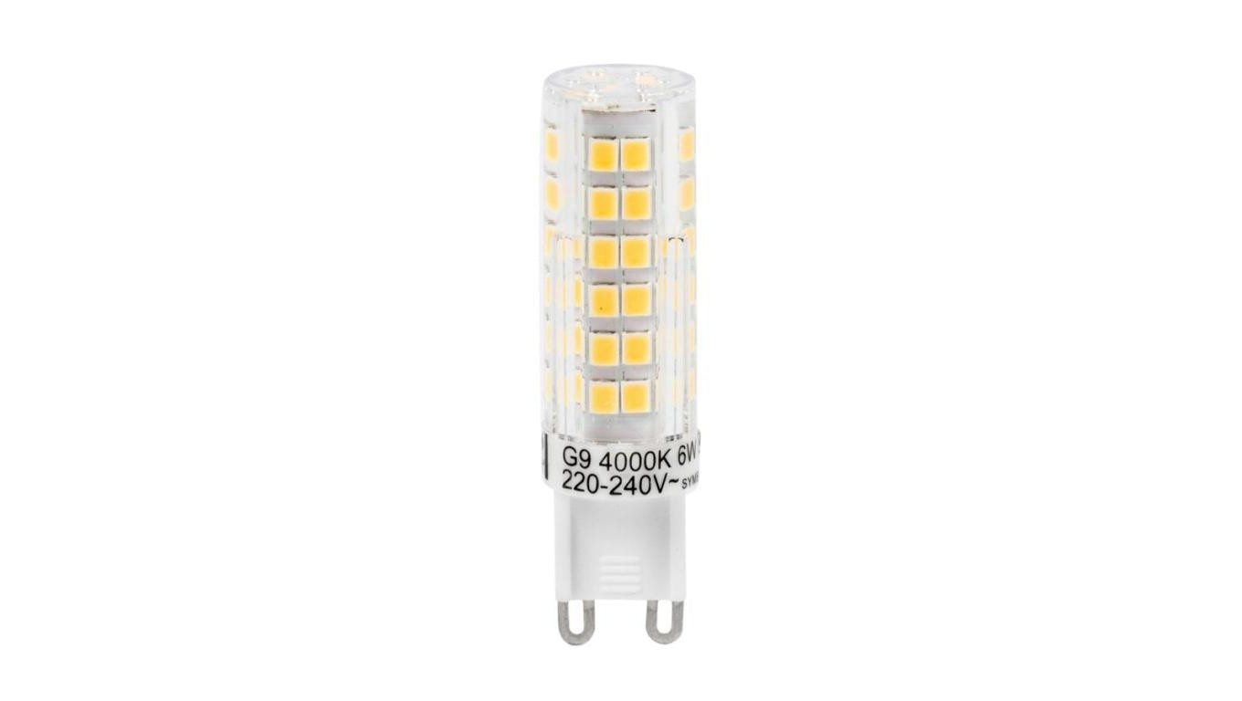 Żarówka LED line G9 6W 4000K 550lm barwa neutralna 220-240V 3 lata gwar.