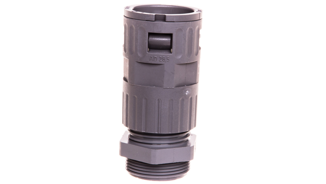 Dławnica do węża osłonowego M32 IP68 SILVYN KLICK-GPZ-M 32x1,5 szara 55500840