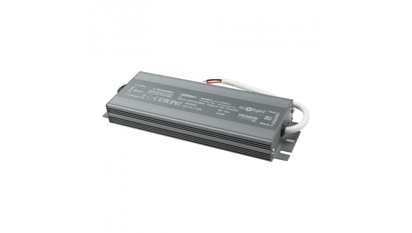 Zasilacz hermetyczny PREMIUM 120W 12V