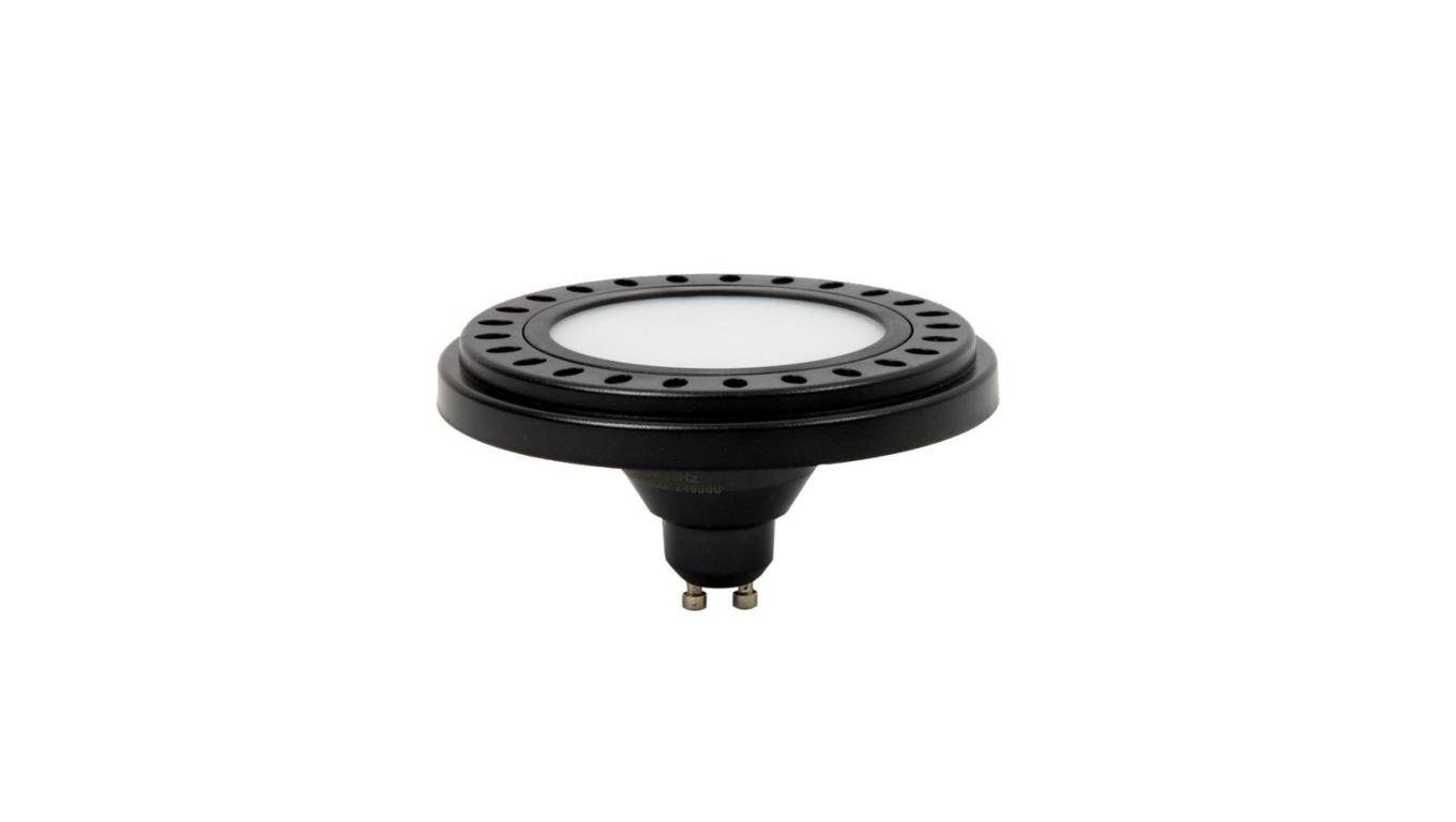 Żarówka LEDOM ES111 9W 4000K barwa neutralna 850lm 175-265V czarna