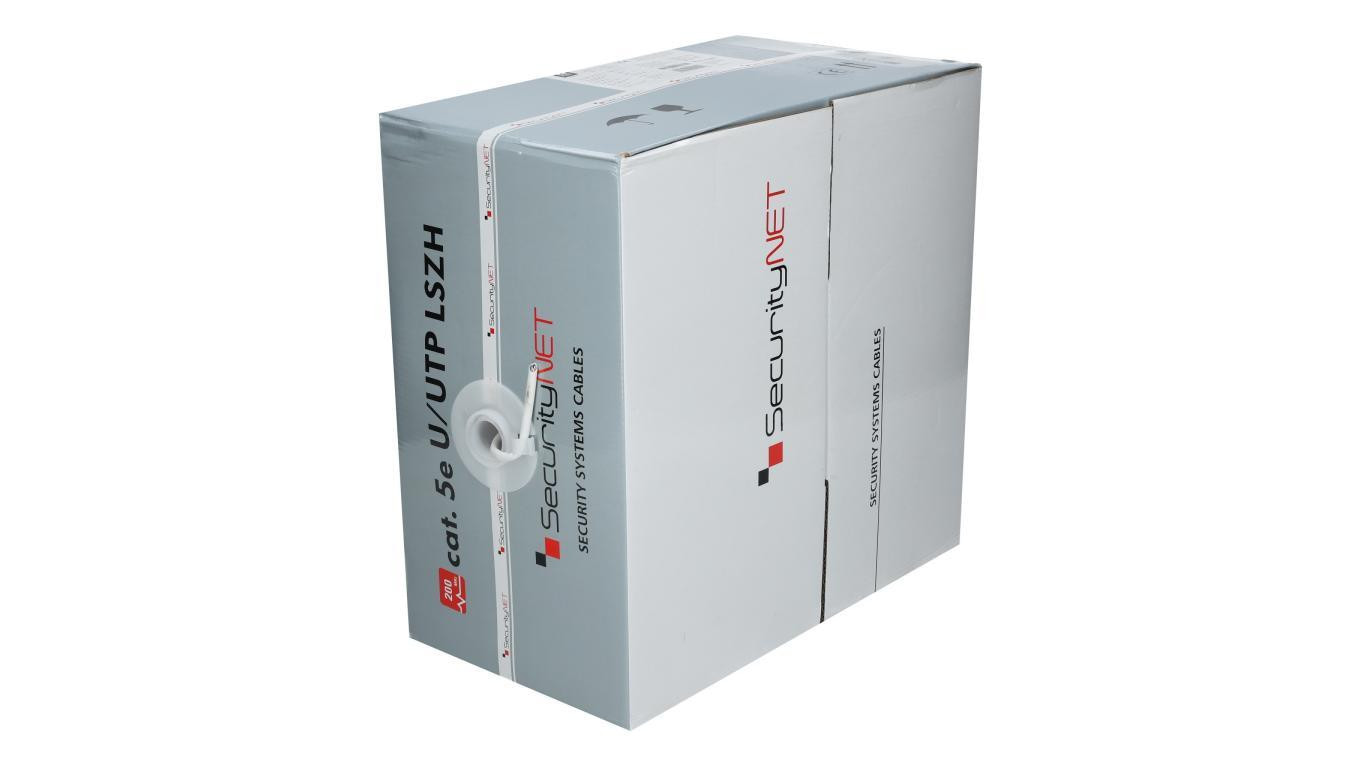 Kabel UTP kat.5e U/UTP 4x2x0,5 LSZH DCA SecurityNET 305m