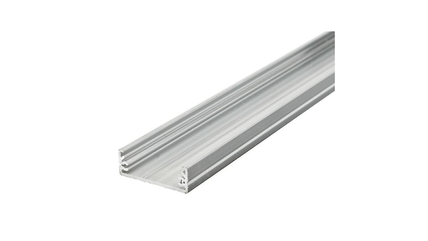 Profil WIDE24 2m srebrny surowy G/W szeroki 84030000