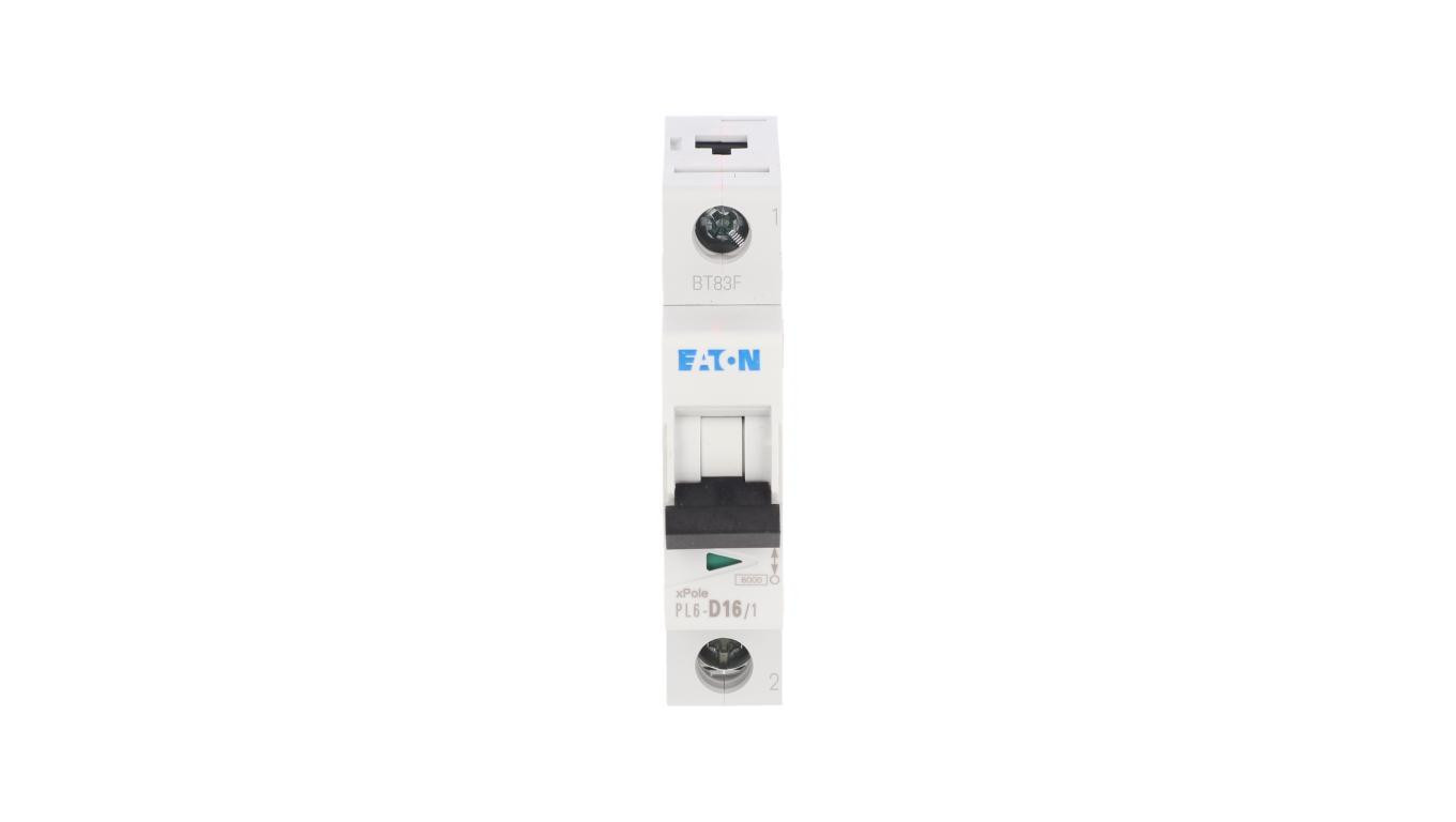 Wyłącznik nadprądowy 1P D 16A 6kA AC PL6-D16/1 286545