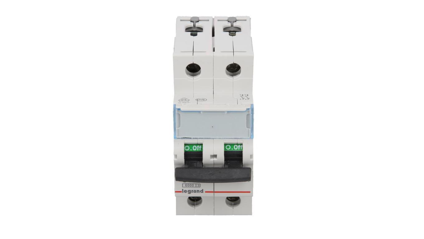 Wyłącznik nadprądowy 2P C 10A 6kA AC S302 TX3 403526
