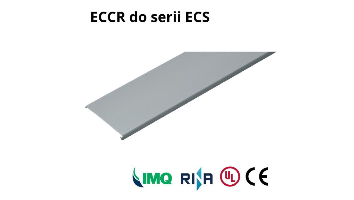 Pokrywa do koryta grzebieniowego serii ECS szer.80mm /2m/ ECCR80G