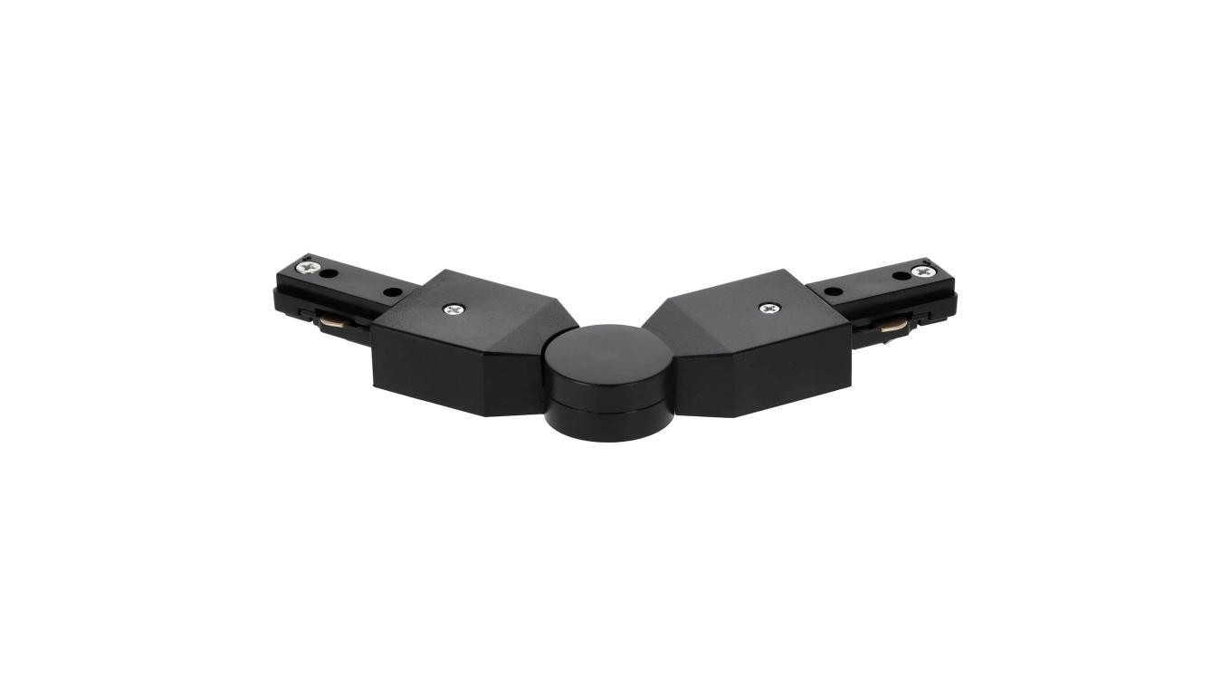 Łącznik przegubowy do szyny, MEVA PRO Flex Connector-B Black, czarny EDO777530 EDO