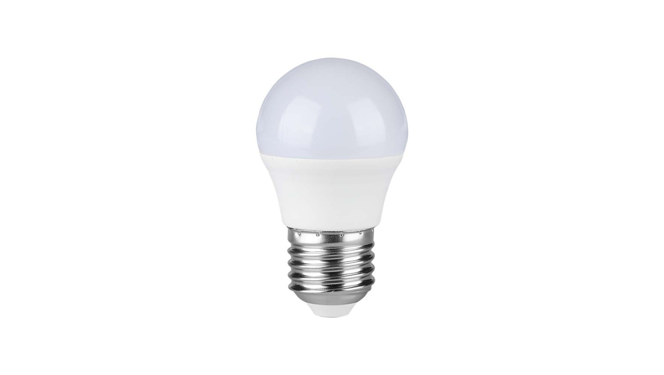 Żarówka LED 4,5W E27 G45 6500K 470lm 180st. 217409