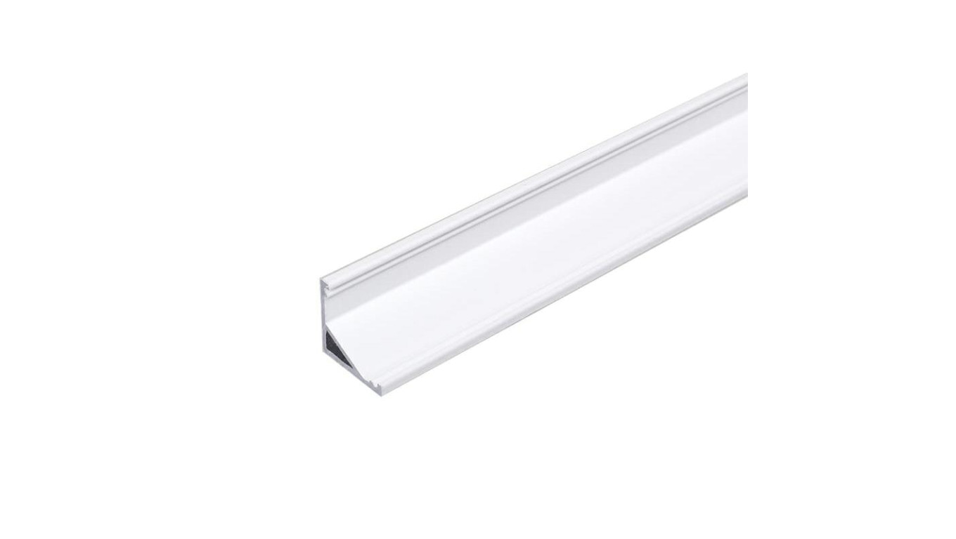 Profil led EKO narożny kątowy biały 2m aluminiowy do taśm led (E) C9020001 Cabi12 white c9020001