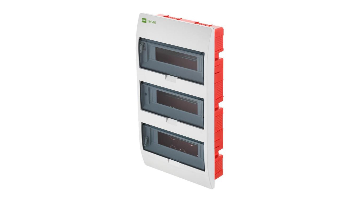 Rozdzielnica modułowa Elegant 3x12 podtynkowa IP40 N+PE 2416-01