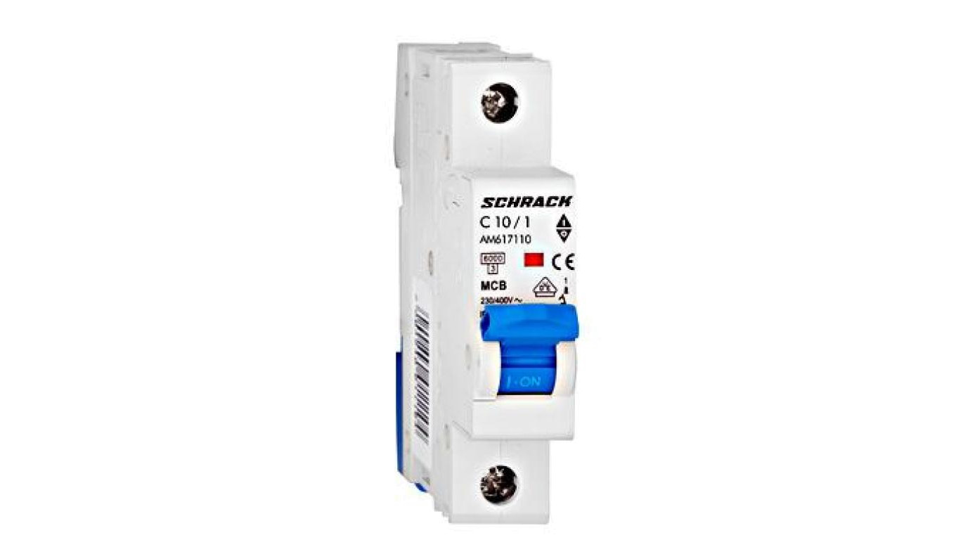 Wyłącznik instalacyjny 6kA, C 10A, 1P Seria AMPARO