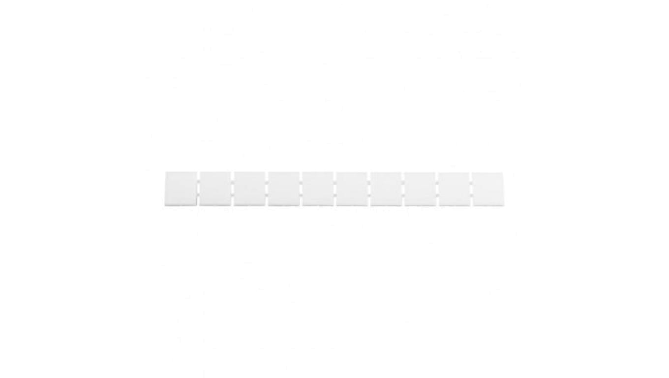 Oznaczniki na złączki 3.65x10.7mm ZB4 bez nadruku 1pasek-10szt DGN 4135