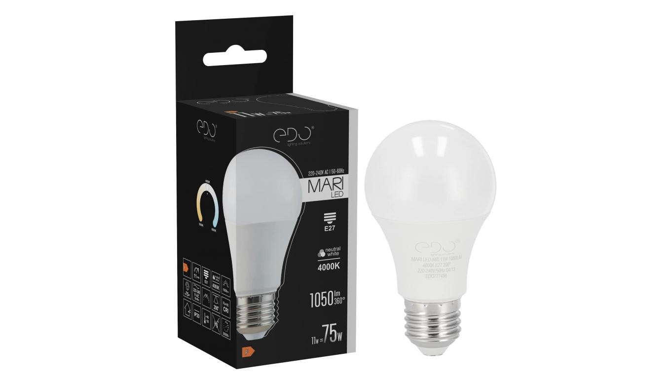 Żarówka MARI LED E27 11W 4000K neutralna NW 1050lm EDO777498 EDO
