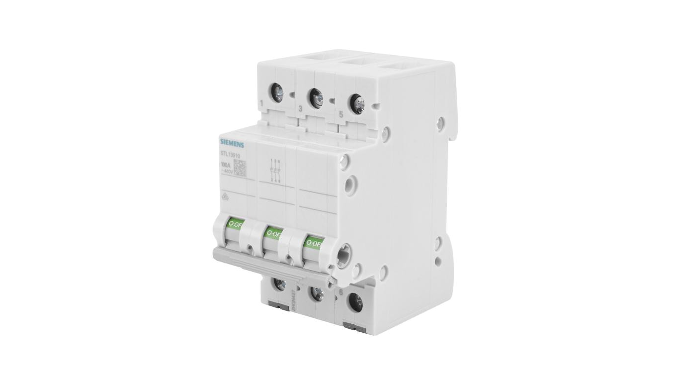 Rozłącznik modułowy 3P 100A 400V SENTRON 5TL1391-0