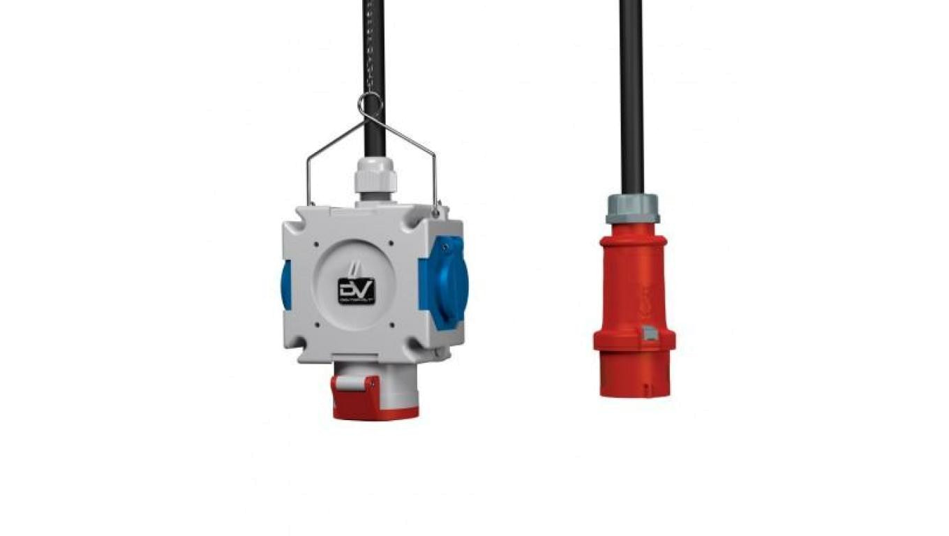Rozdzielnica wisząca mDV 1x16A 2x230V Schuko Doktorvolt 2718