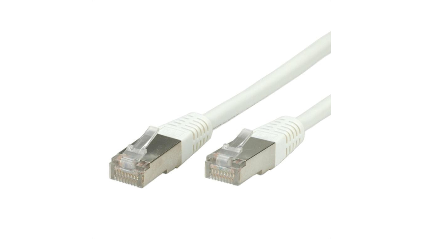 VALUE Patchkabel Cat.6 (klasa E) S/FTP (PiMF), biały, 5 m
