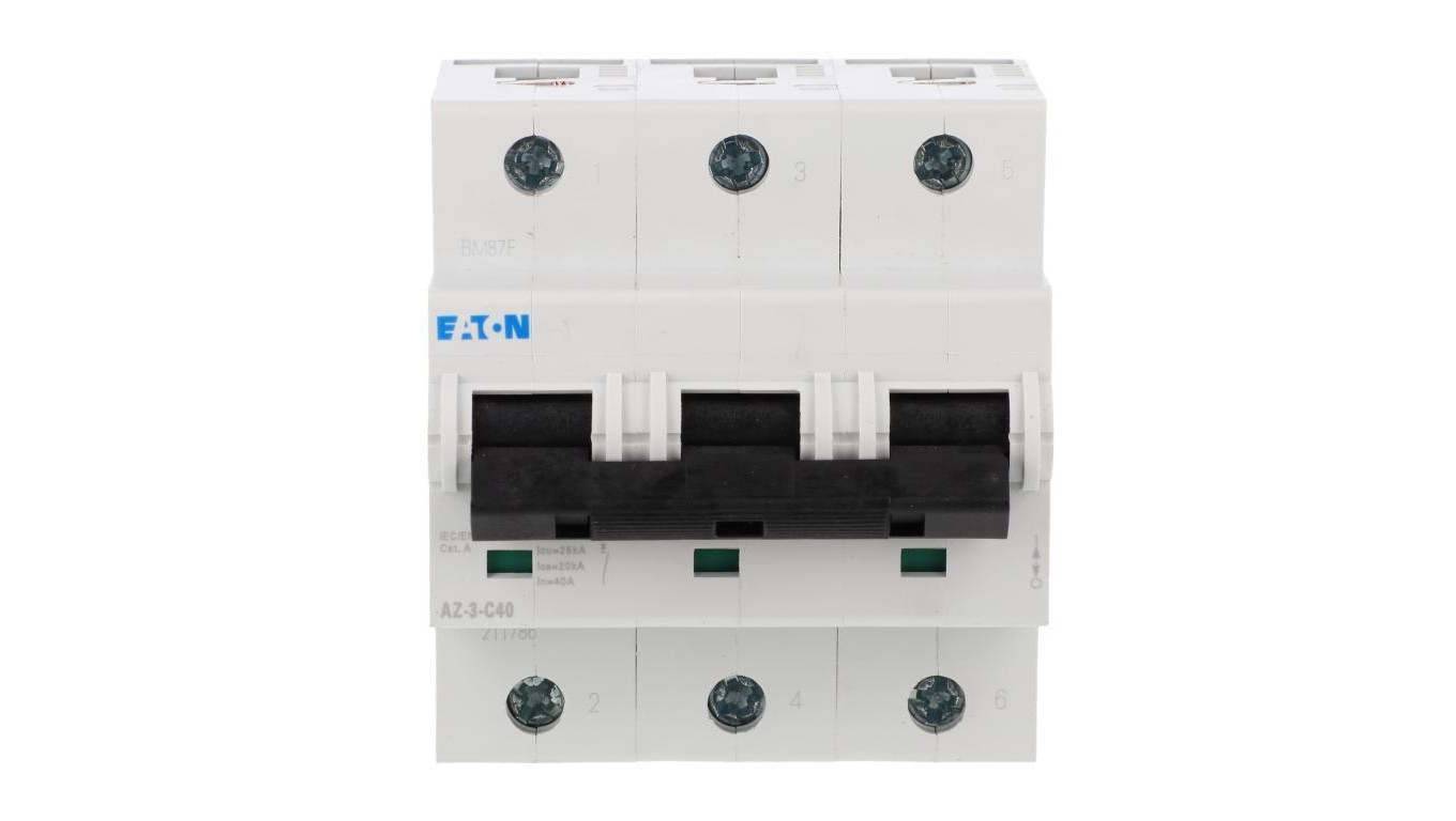 Wyłącznik nadprądowy 3P C 40A 25kA AC AZ-3-C40 211786
